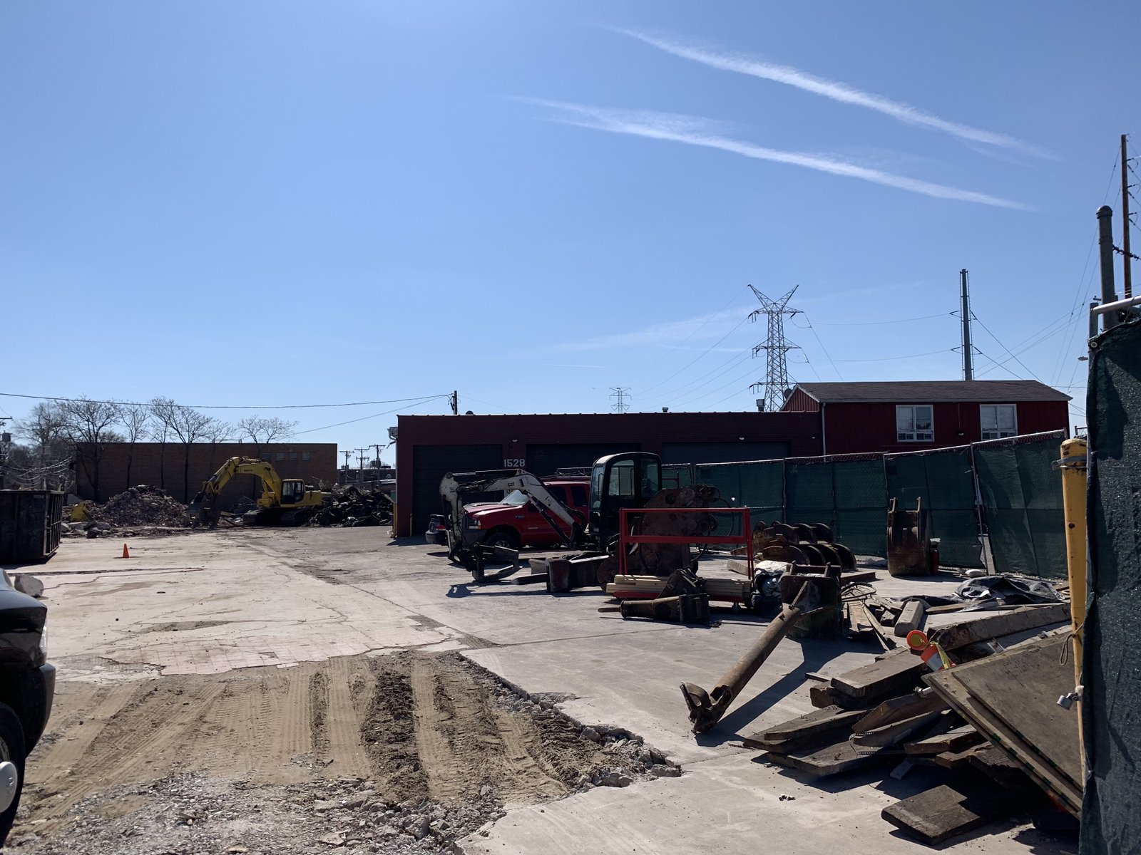 Commercial property after demolition